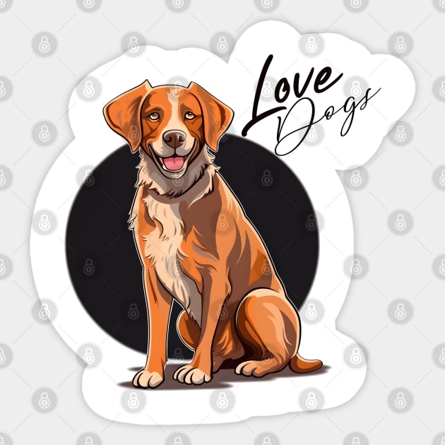 Cute Australian Shepherd Sticker by ArtRoute02